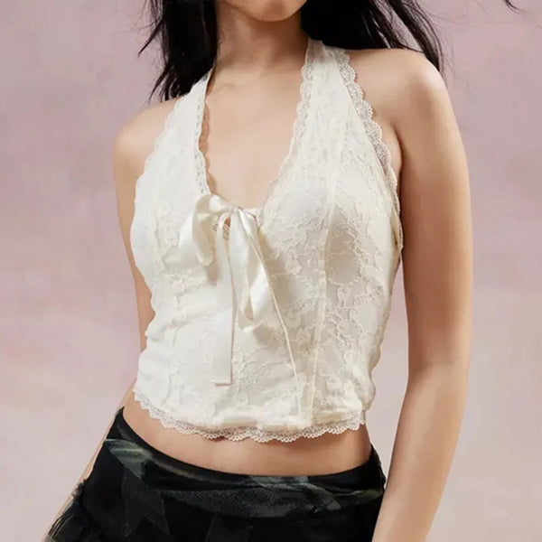 Coquette Sltry Halter Top