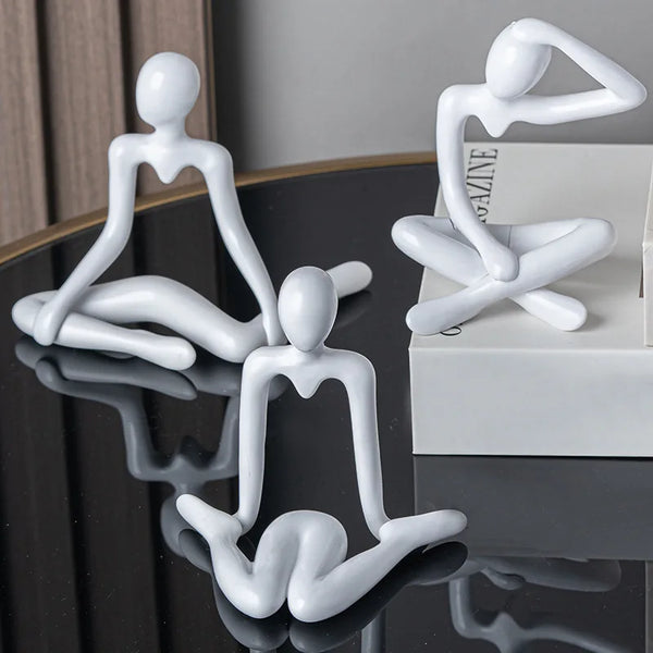 Creative Plastic Abstract Figures