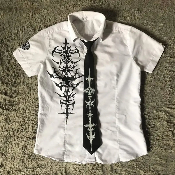 Y2K Gothic Tribial Shirt