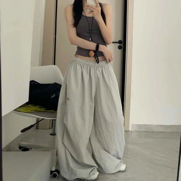 Pantalones super holgados para mujer
