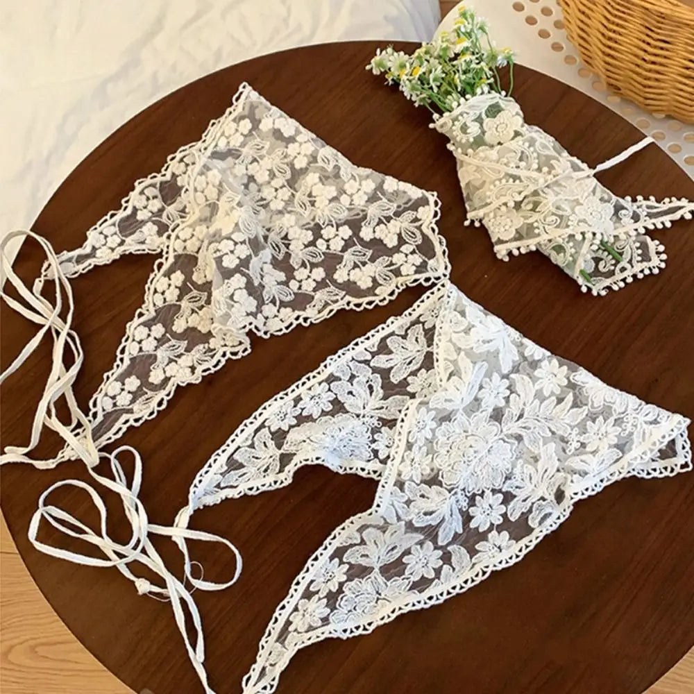 Vintage Countryside Triangular Women's Bandana