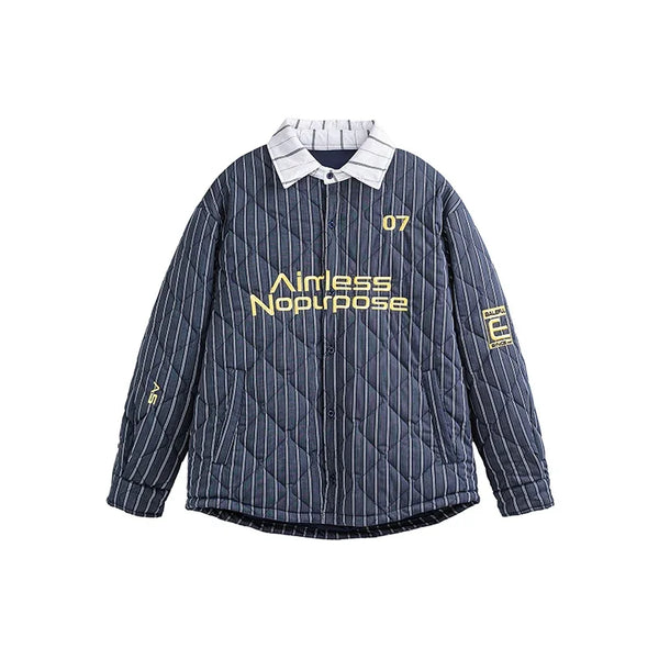 Thick Winter Padded Athletic Windbreaker Jacket