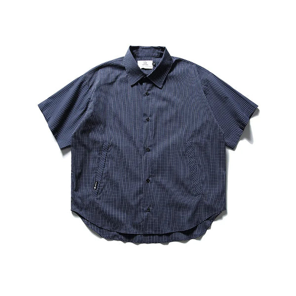 Plaid Short Sleeve Casual Shirt