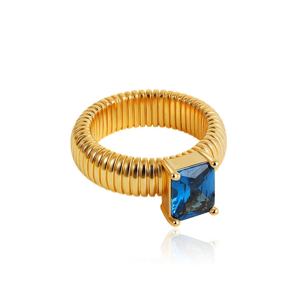 Vintage Gold Chunky Rings