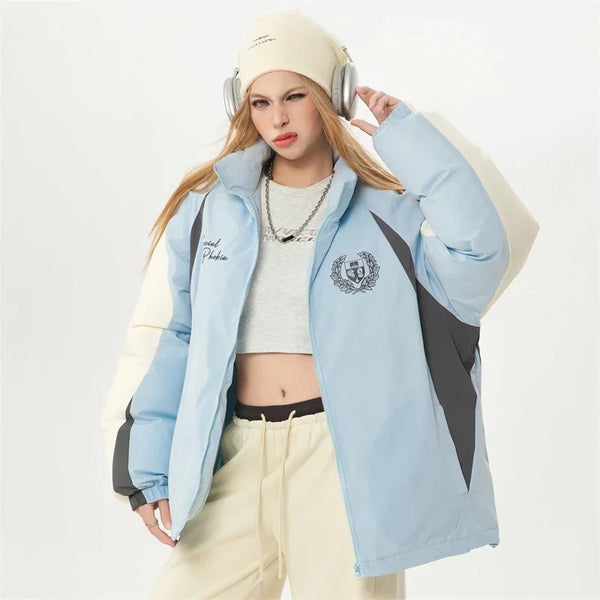 Warm Lightweight Padded Plus Size Jacket