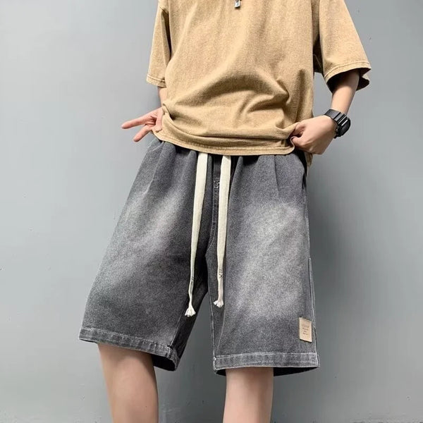 Vintage Distressed Baggy Shorts