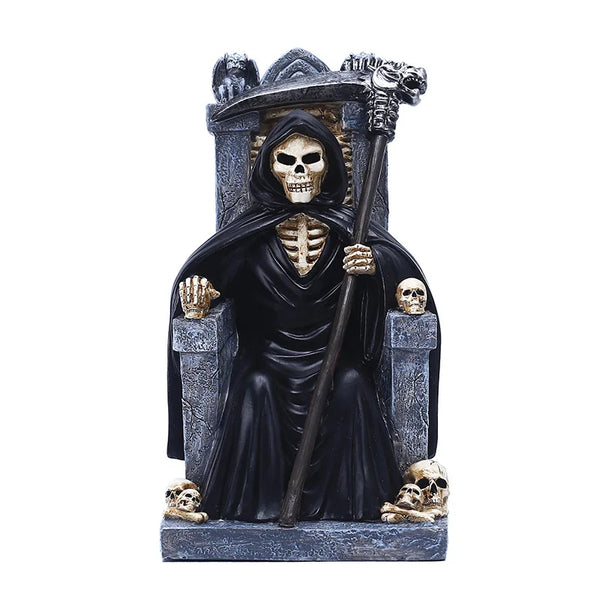 Death Skull Head Statue