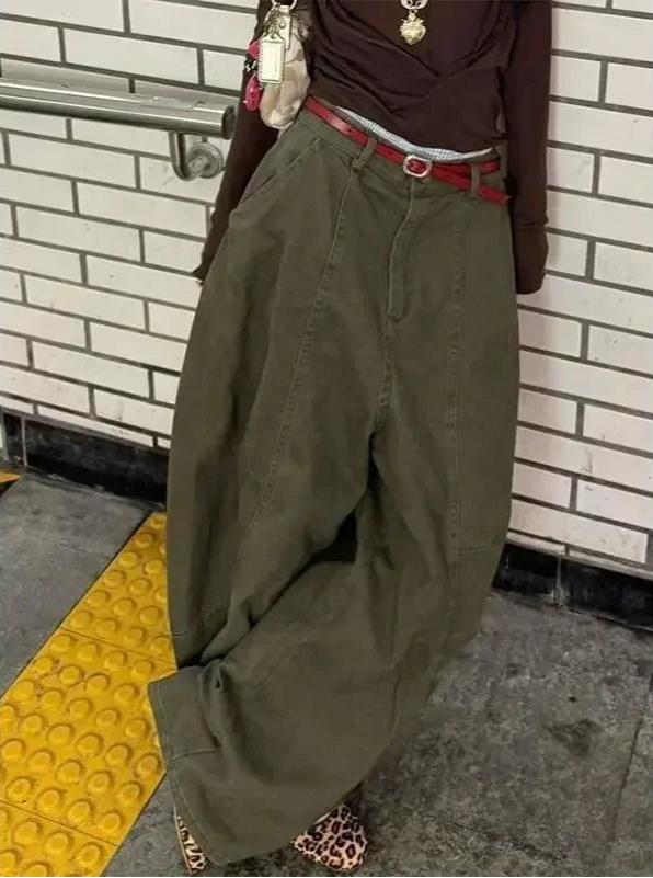 Y2K Retro Wide-leg Jeans