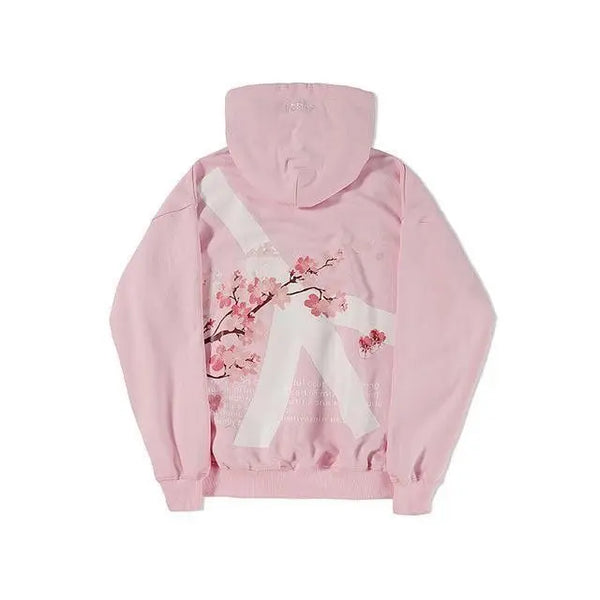 Cherry Blossom Print Hoodie