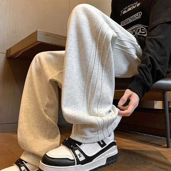 Lässige Baggy-Jogginghose im Vintage-Stil mit Kordelzug