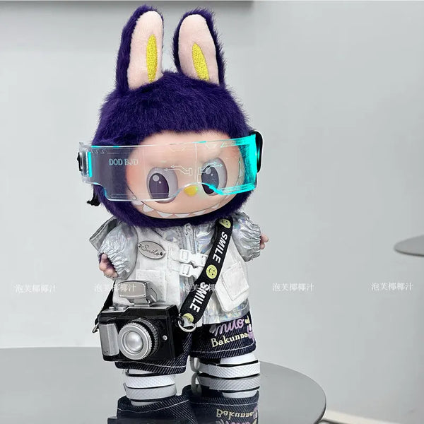 Lobubu-Inspired Laser Cutout Soft Vinyl Clothing