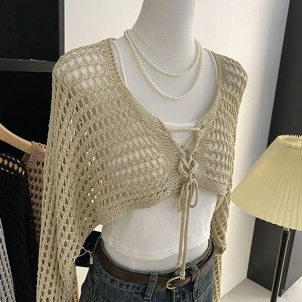 Vintage Camisole Knitted Sweater