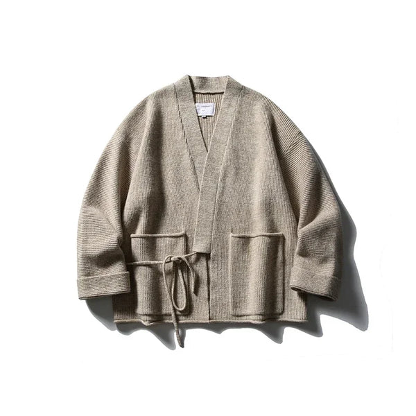 Vintage Loose Knitted Kimono Cardigans Sweater
