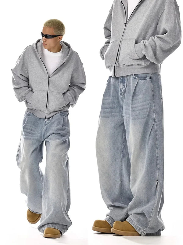 Baggy Y2K Wide Leg Jeans