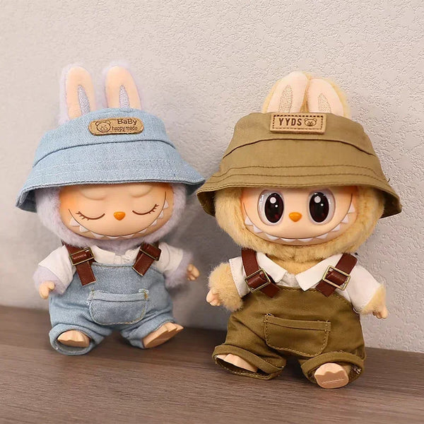 Lobubu-Inspired Hat Set Labubu Ropa Doll Clothes