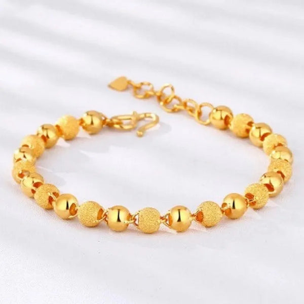Gold Beaded Bracelet