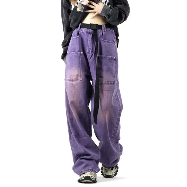 Vintage High Waist Wide Leg Jeans