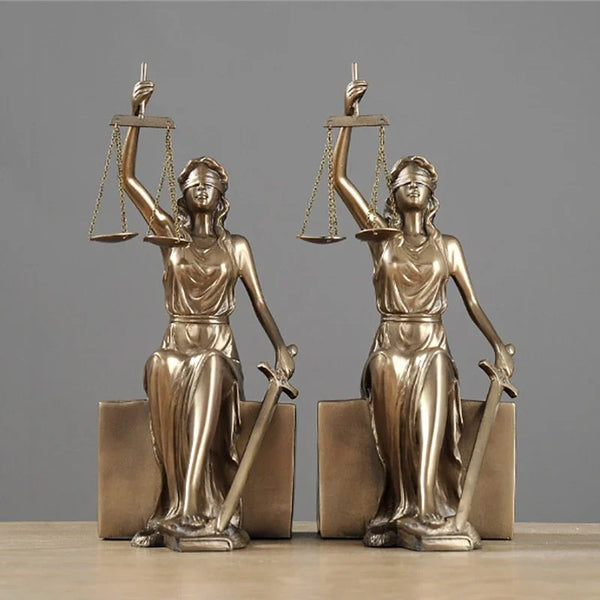 Greek Justice Goddess Statue