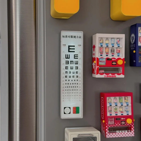 Miniature Vision Chart Light Sign Fridge Magnet
