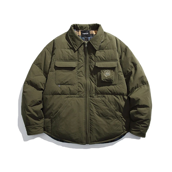 Loose Casual Duck Down Parkas Puffer Jacket