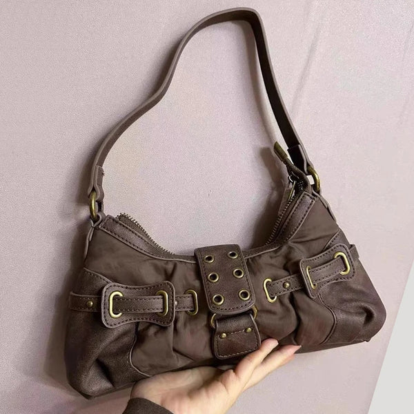Y2K Western Baguette Bag