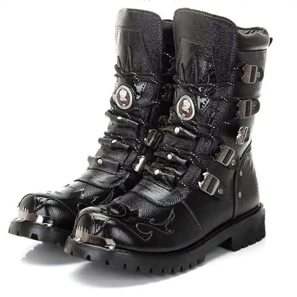 British Style High Motorcycle Boots