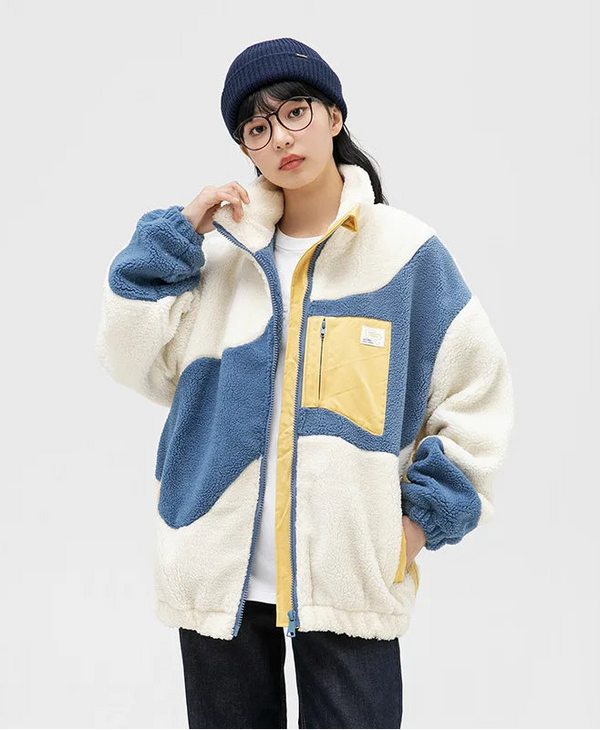 Thick Fleece Lambswool Coat