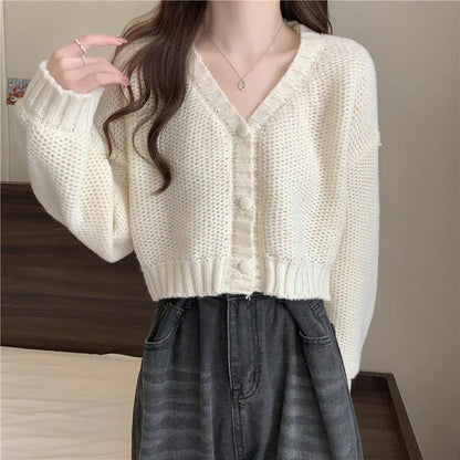 Weicher Mädchen-Strickcardigan