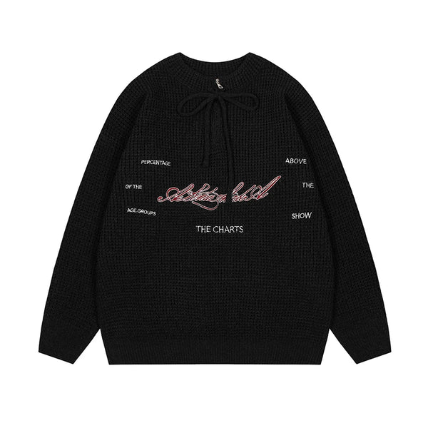 Cityboy Embroidered Half Zipper Pullover Sweatshirt