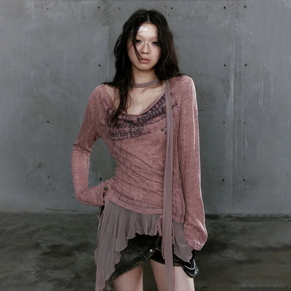 Vintage Grunge Aesthetic Top