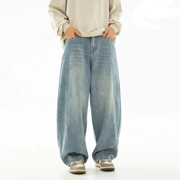 OG Washed Oversized Split Style Jeans