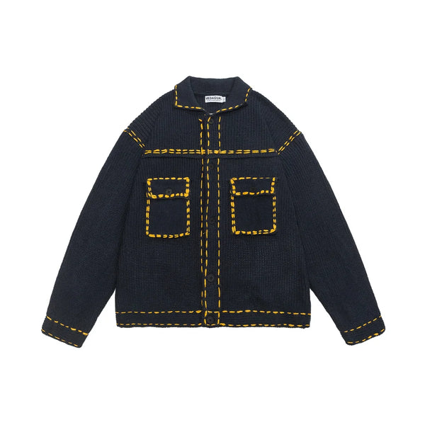 Knitted Korean Vintage Loose Casual Sweater