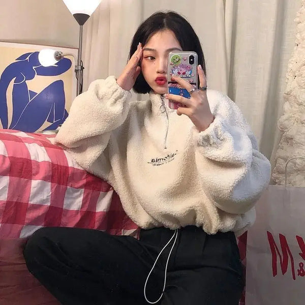 California Fuzzy Sweater