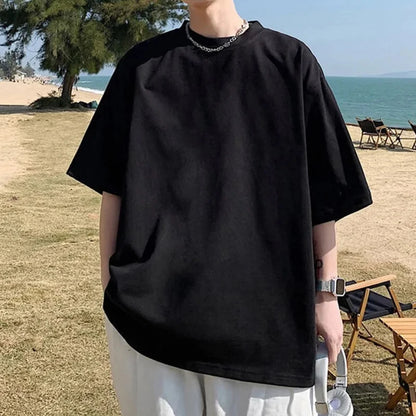 Übergroßes koreanisches Katzen-T-Shirt