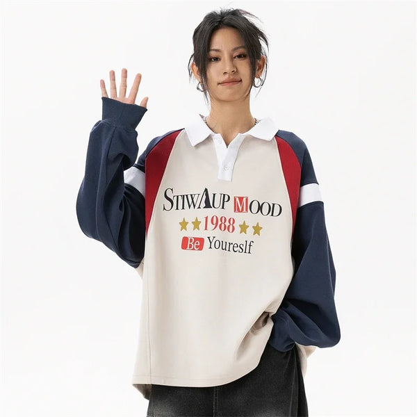 Sports Style Vintage Sweatshirt