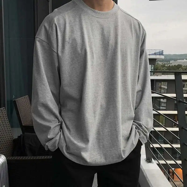 Stylish Korean Casual Long Sleeve T-Shirt