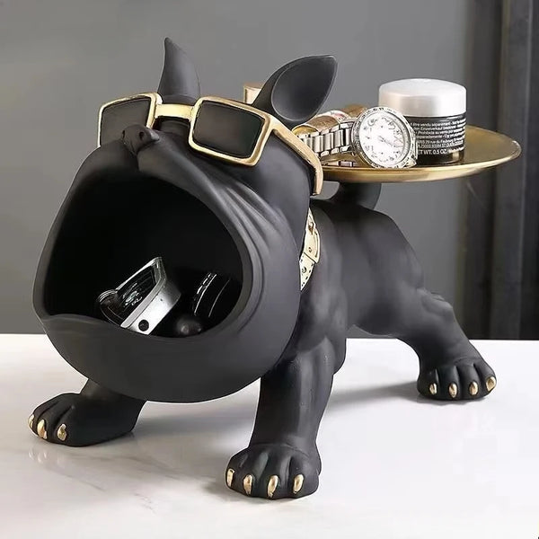 Bulldog Figurine Dog Statue