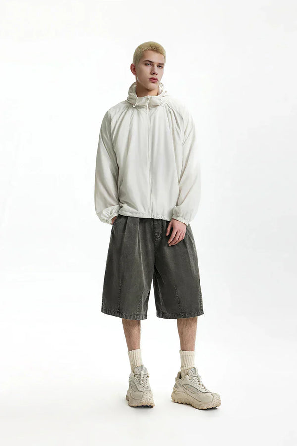 American Style Washed Cargo Shorts