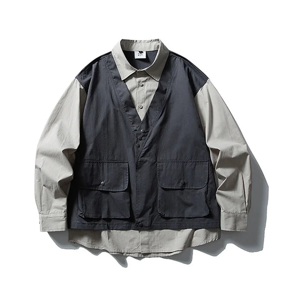 Soft Boy Double-layered Shirt