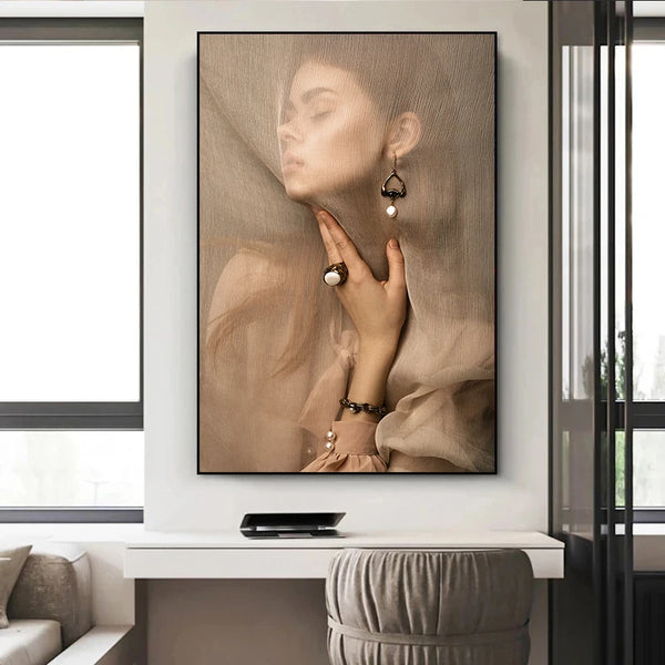 Auethentic Sexy Girl Poster