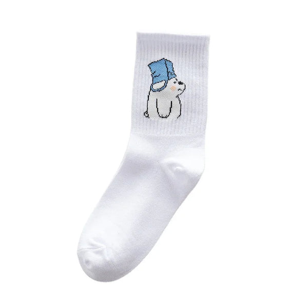 Soft Winter Cute Cartoon Bear Socks