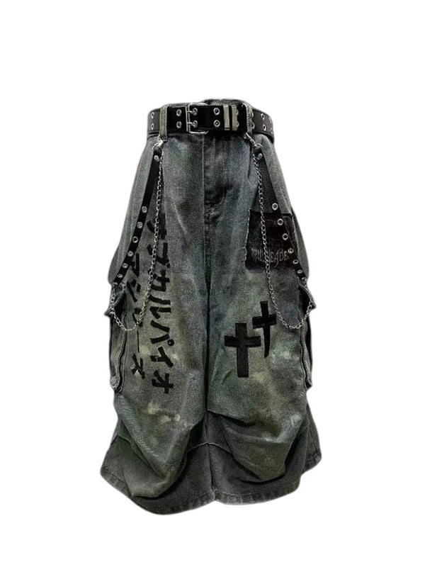 Cross Goblin Core Jorts