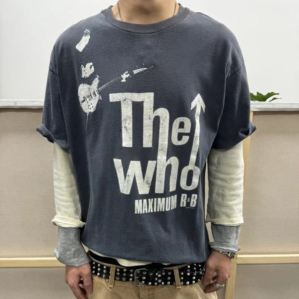 Y2K Classic Graphic Print T-Shirt