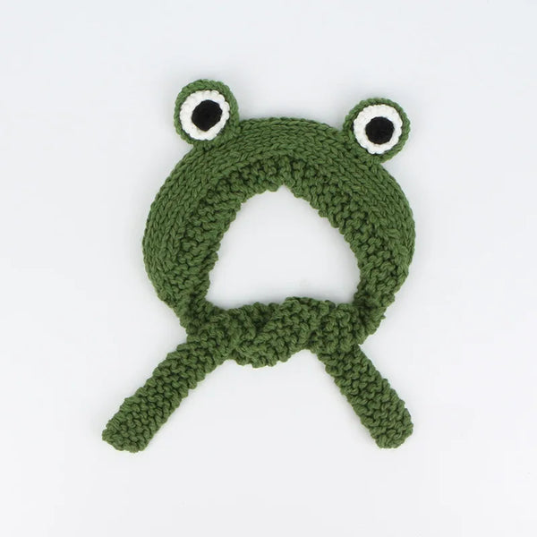 Frog Crochet Hat