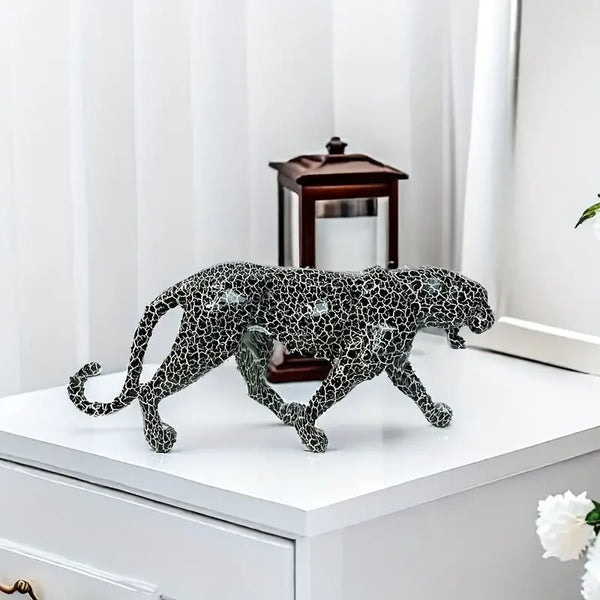 Leopard Vintage Statue
