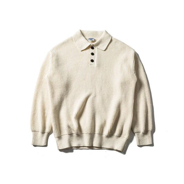 Cozy Vintage Knit Sweater Pullover Men